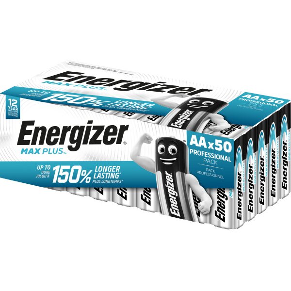 Energizer Max Plus LR6 AAA Industrial (50 Stück)  