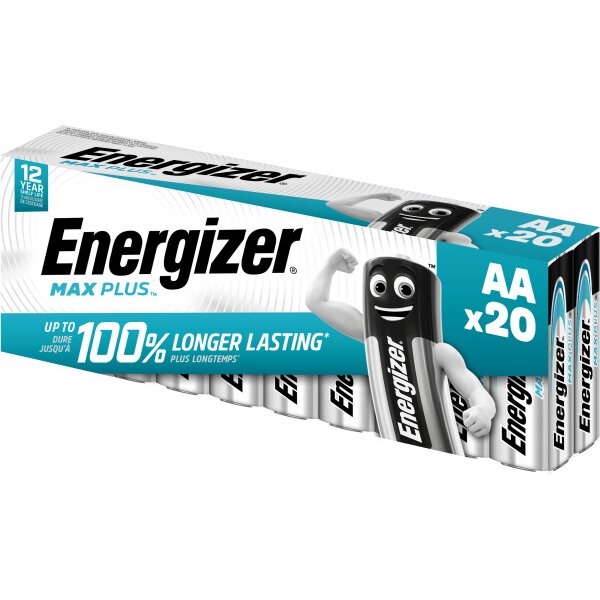 Energizer Max Plus LR6 AA Industrial (20 Stück) 