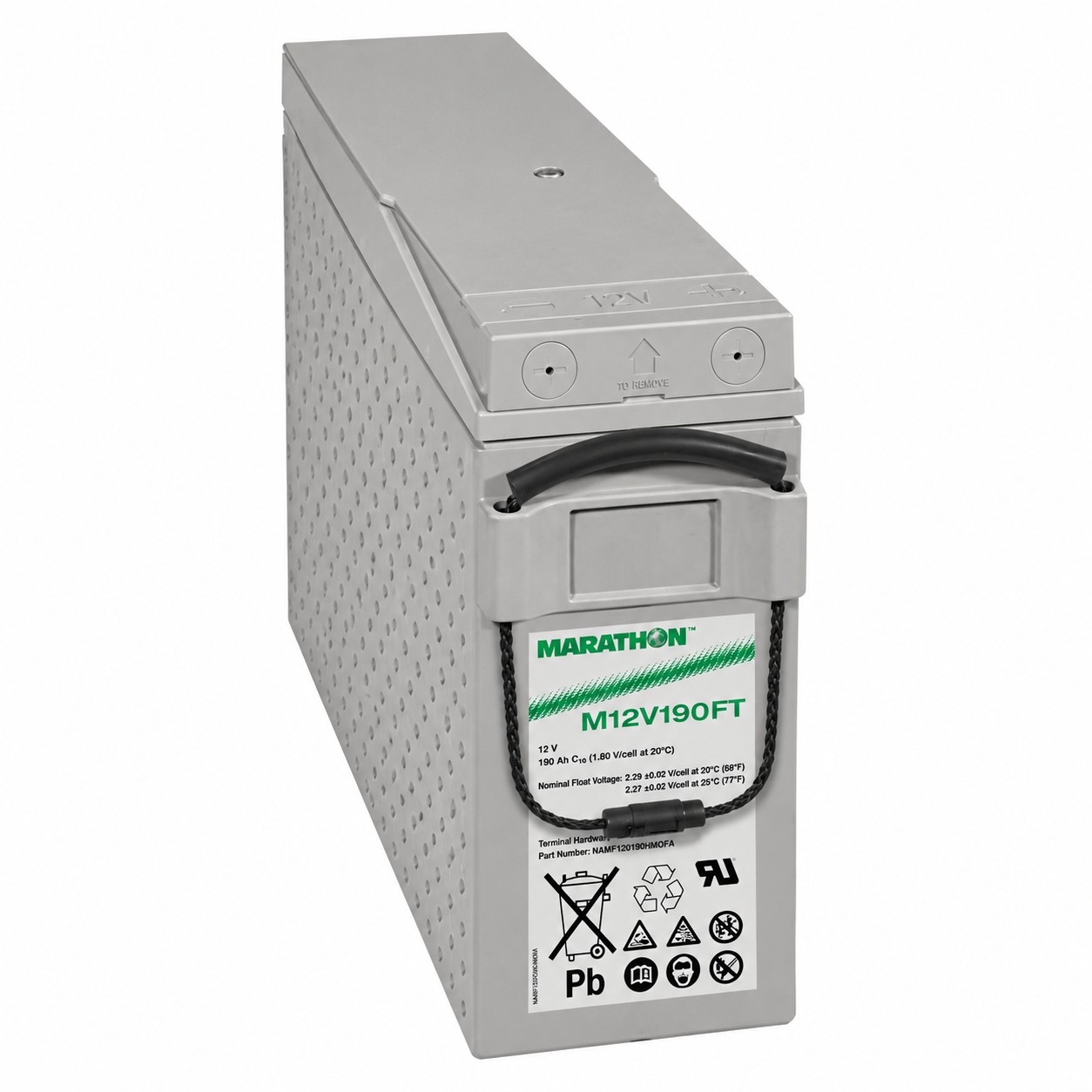 Exide Marathon M12V190FT (C10) 12V / 190Ah M6 AGM Bleiakku