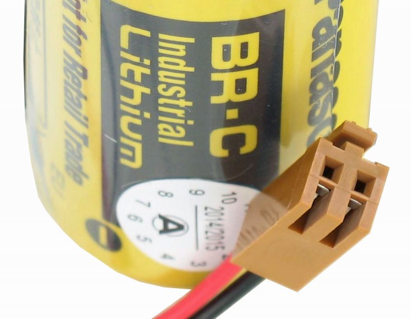 BR-CCF1TH CNC Backup, Lithium BR-C mit Kabel, GE FANUC CNC