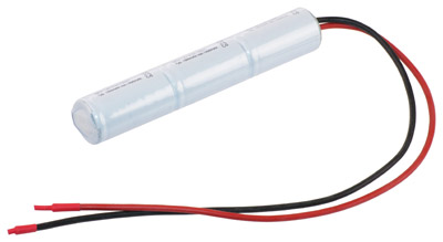 NI-CD Notleuten Akku 3,6V / 1500mAh (1,5Ah) L3x1 mit Kabel