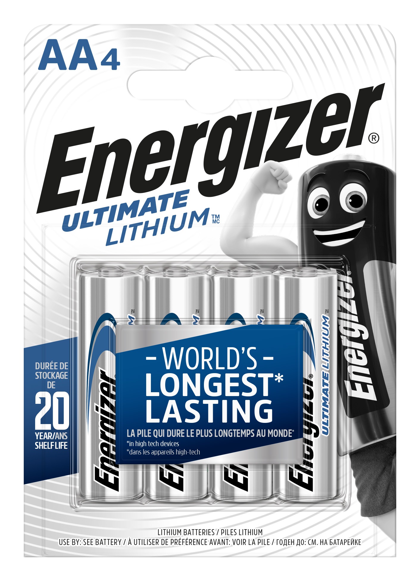 Energizer L91 AA 1.5V 2900mAh Lithium (4er Blister)