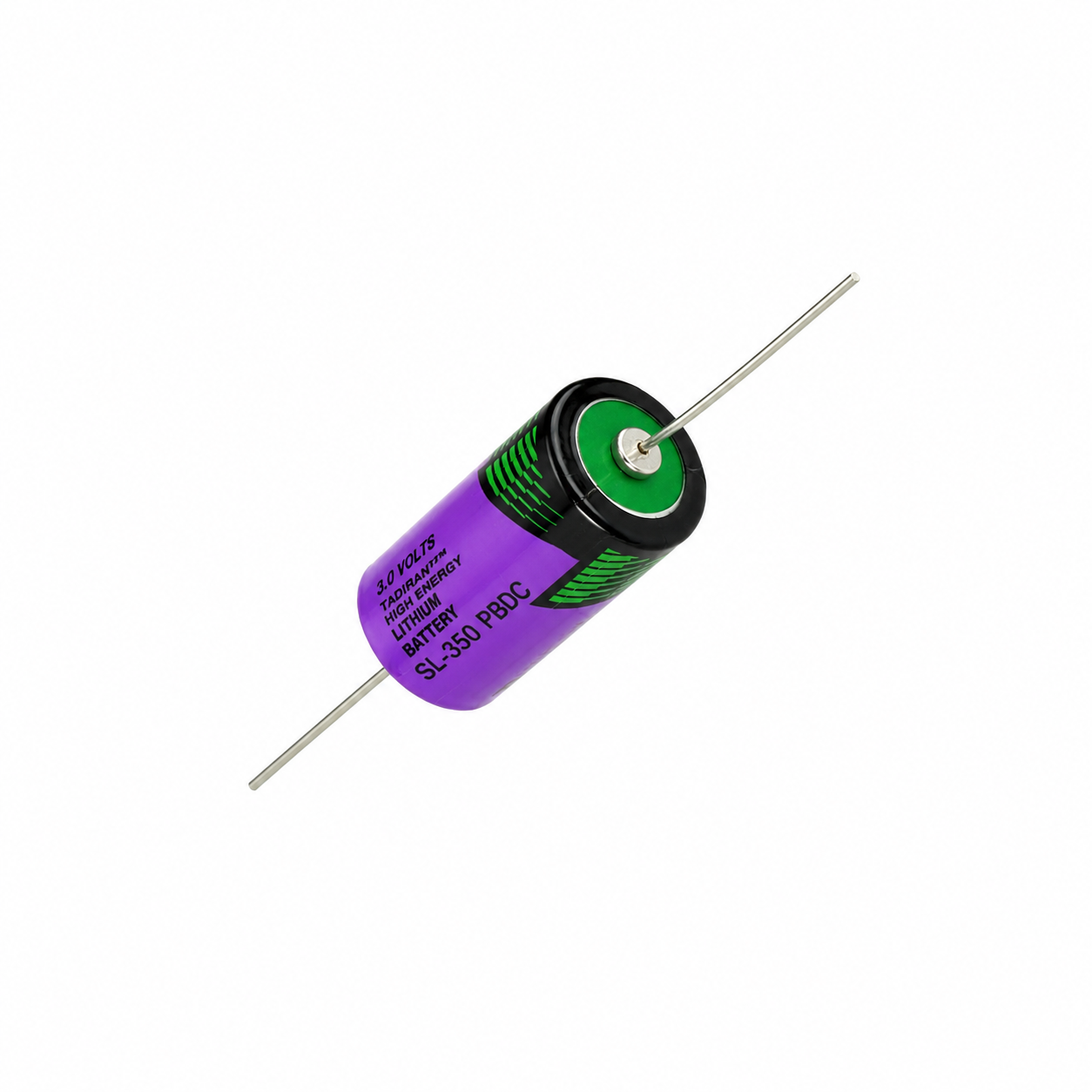 Tadiran SL350/P 1/2AA 3,6V / 1,2Ah LiSOCl2 mit Axialdraht lose