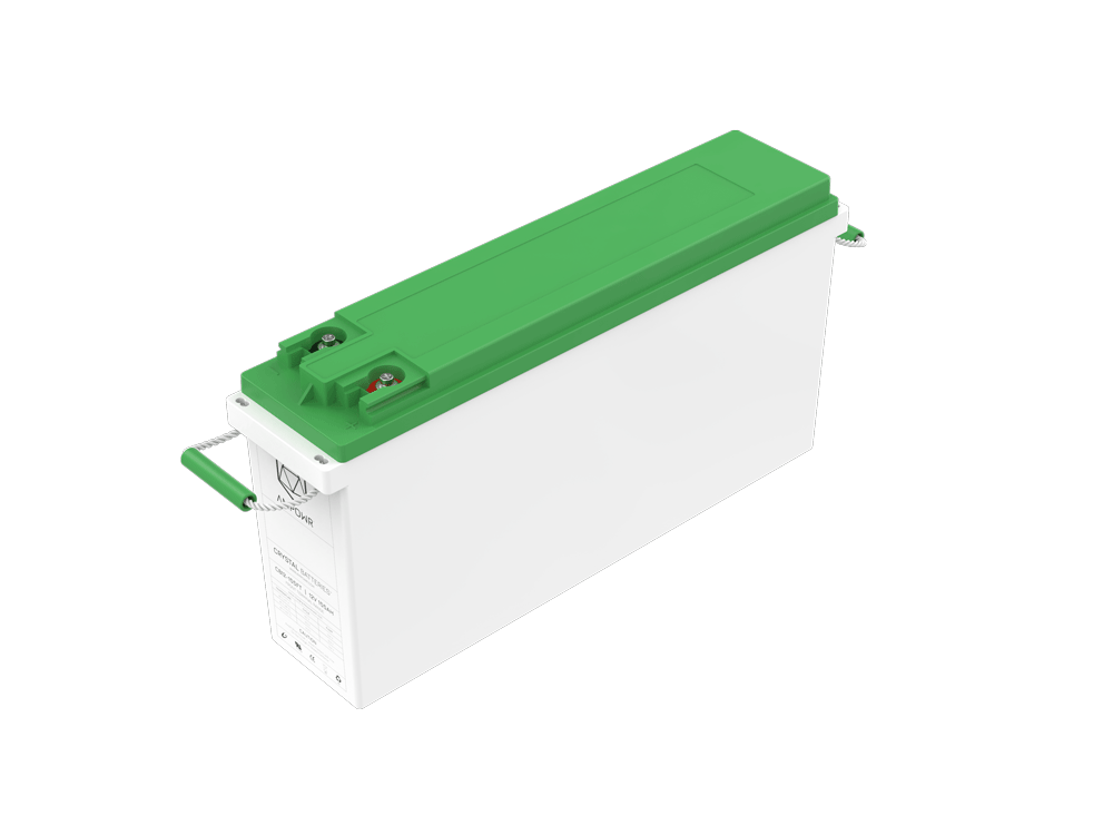 CB12-100FT 12V/100 Ah Front Terminal Battery,  Deep Cycle M6 Gewinde