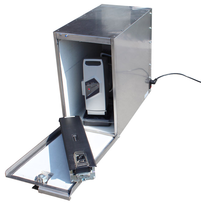 Aufbewahrungsbox gross für Lithium Akkus