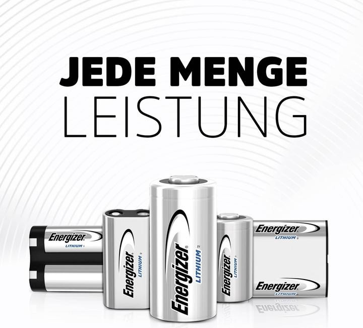 Energizer CR 123 Lithium Zylinder (10 Stück)