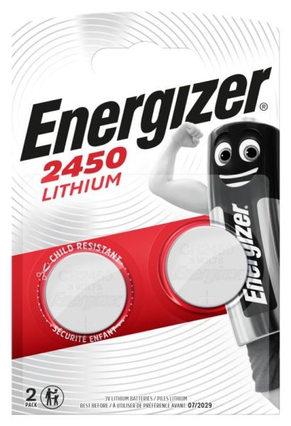 Energizer CR2450 Lithium (2er Blister)