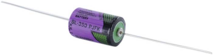 Tadiran SL-350/P, 3.6V /  Spezial-Batterie 1/2 AA Axial-Lötpin, Lithium Thionylchlorid