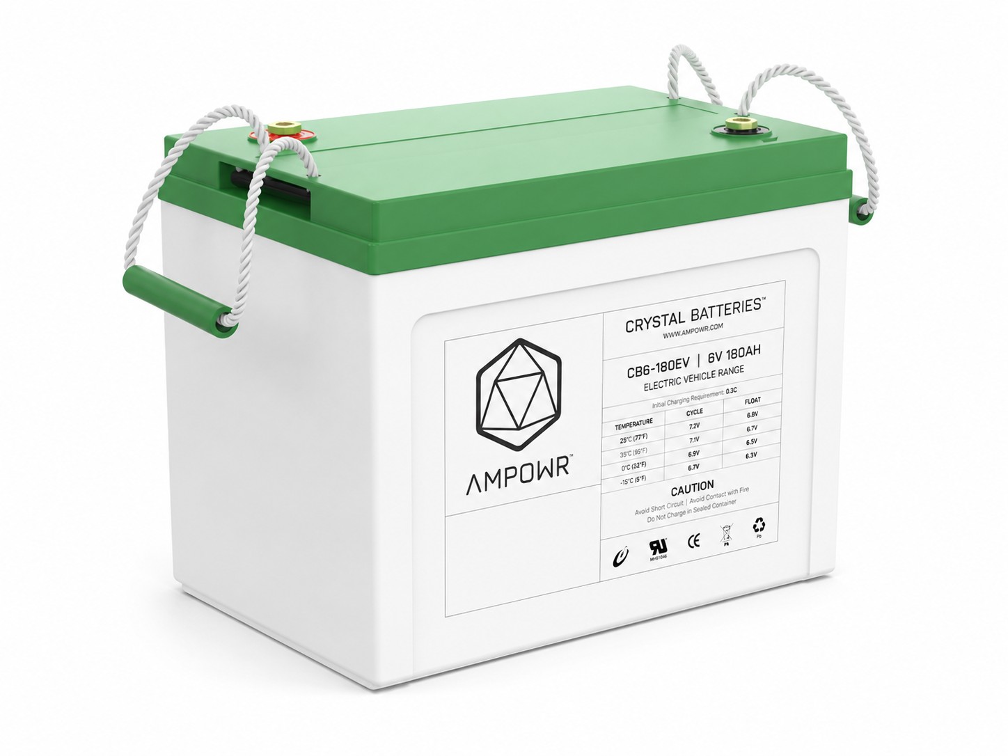 Ampowr CB6-210EV (Lead Crystal 3-EVFJ-210) – 6V / 210Ah Bleikristall