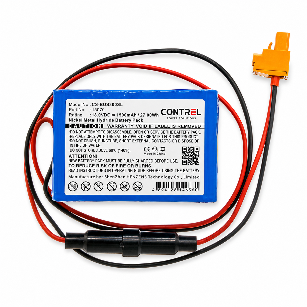Besam Türschlösser 15070, 18V / 1,5Ah NiMh Akku