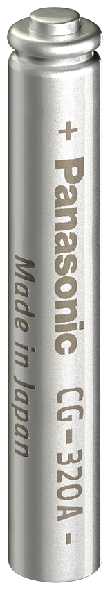Panasonic CG-320A, 3.8V / 15mAh, li-ionen Pin Type