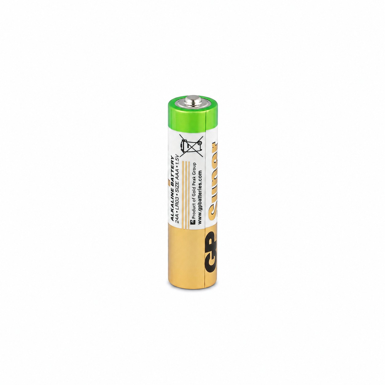 GP Batteries GP24A / LR03 Micro 1.5V AAA, 2 Stück Batterie Alkali-Mangan