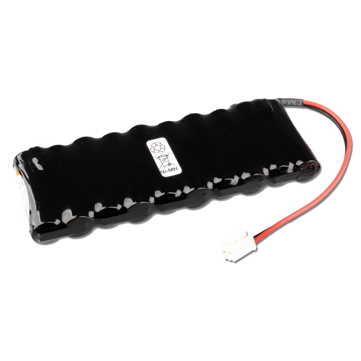 Akkupack BK-3MCCF/BF1 F1x10 AA, 12V / 1,9Ah NiMH Akku mit JST-VHR-2N-Invers Stecker