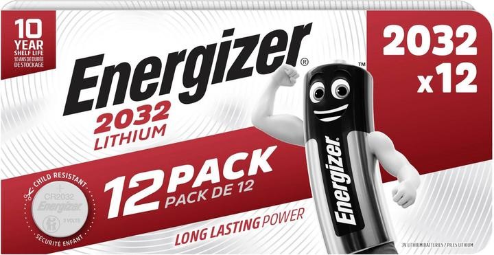 Energizer CR2032  240mAh Lithium (12er Stück)