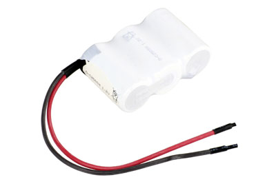 Akkupack Notlicht 3,6V / 2500mAh (12,5Ah) Reihe mit Kabel-
