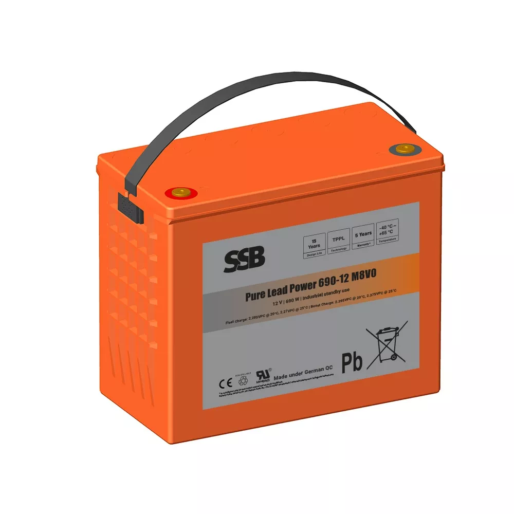 SSB Battery Pure Lead Power 690-12 M8V0