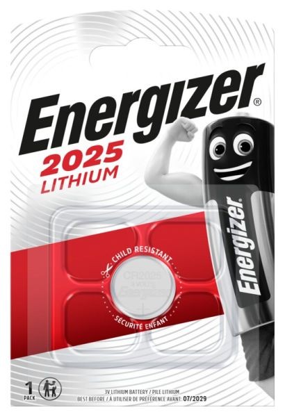 Energizer CR2025 Lithium (1er Blister) 