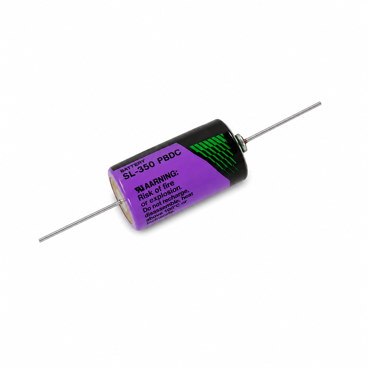 Tadiran SL350/P 1/2AA 3,6V / 1,2Ah LiSOCl2 mit Axialdraht lose