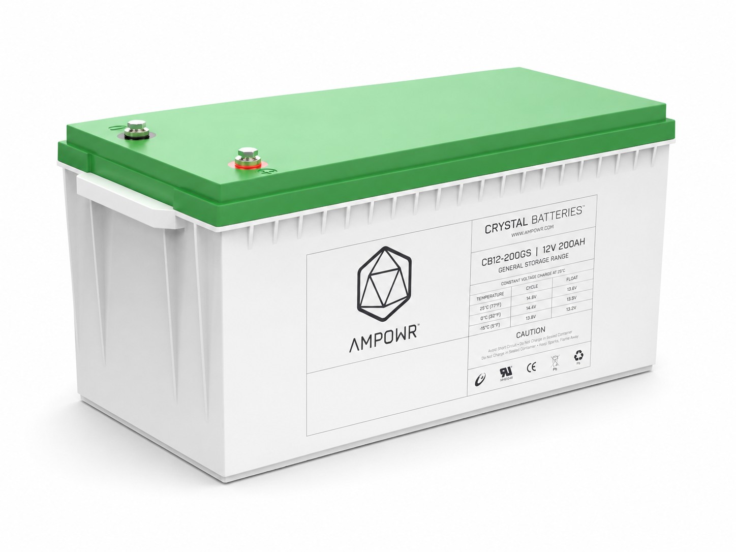 Ampowr CB12-200GS (Lead Crystal 6-CNFJ-200) – 12V / 200Ah Bleikristall